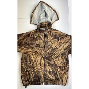 GAMEHIDE - Men's FLYWAY Camo Waterproof Windbreaker Jacket - Size Medium